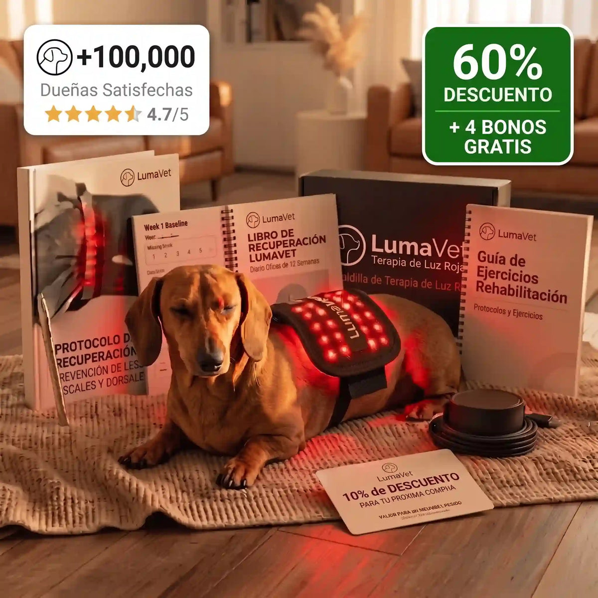 LumaVet™  Kit Terapia de Luz Roja