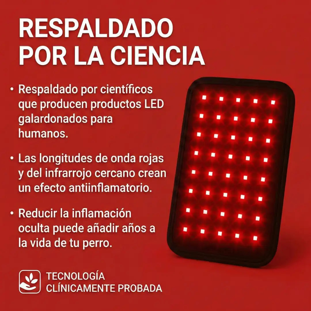 LumaVet™ Dispositivo de Luz Roja para IVDD y Artrosis
