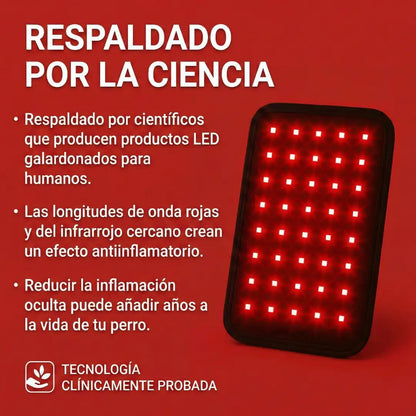 LumaVet™ Dispositivo de Luz Roja para IVDD y Artrosis